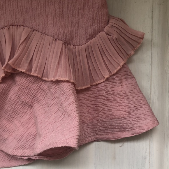 Saints + Secrets Ruffle Mini Dress - Picture 4 of 4